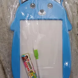 balhath 2 in-1 Writing Education Board (Slate) for Kids, White Board, Marker & Chalk image 3