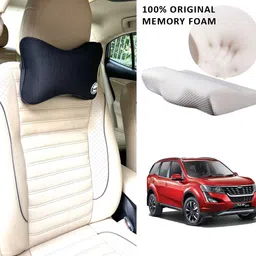 oshotto Black Memory Foam Car Pillow Cushion for Mahindra-picture-24