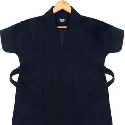 creeva Navy Medium Bath Robe image 1