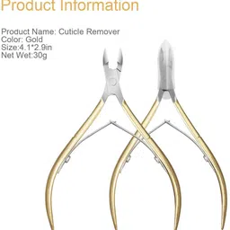 npah Cuticle Cutter Nail Nipper Pointed Blade Manicure Pedicure Trimmer Tool-picture-27