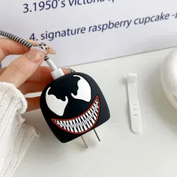 FAIRY FLOSS Cable & Adapter Cover Penguins Cartoon Protector For iPhone Charger Case Cover Cable Protector image 4