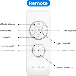 K2 LIGHTON Wireless Fan Remote Controller image 2
