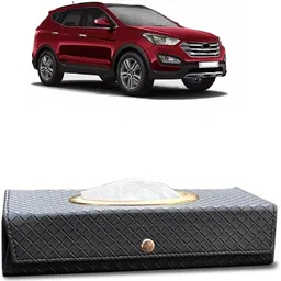 brothertwo Car Tissue Box Holder with 100 Tissue For Santafe Vehicle Tissue Dispenser-picture-25