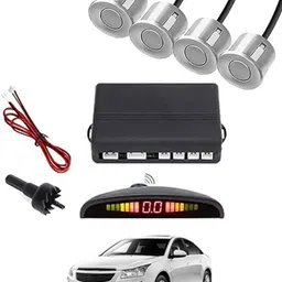 peeps store Universal 4 Silver Reverse Parking Sensor-PS25B160 Universal 4 Silver Reverse Parking Sensor-PS25B160 Parking Sensor-picture-16