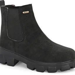 restroad Chelsea Boots for Women | Premium Suede Look | Comfortable All-Day Wear Boots For Women-picture-19