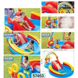 littlebloom Bathing Tub-Portable & Foldable (Kids Bath Tub/Kids for Pool)1230 Inflatable Swimming Pool image 4