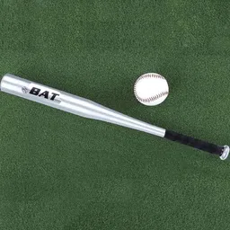 yash industries meerut YSIGLOBELnstar Heavy Duty Natural Wood Baseball Bat unisex baseball {silver} Willow Baseball Bat For 15+ Yrs image 2