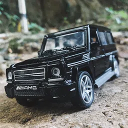 pinque 1:32 Die-Cast Black Benz G65 AMG Toy Vehicle Pull Back with Lights and Sound image 4