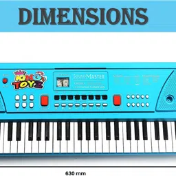 king toyz 61-Key Musical Piano Keyboard with Mic & Speaker for Kids/Toddlers/Gift image 4
