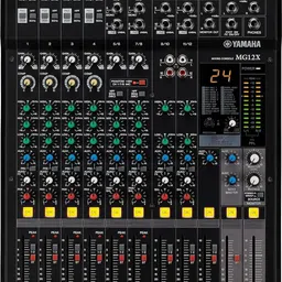 MG12X CV Mixing Console,12-Channel Xlr Connection, With D-Pre Preamps Analog Sound Mixer-image-1