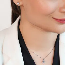 zavya Sterling Silver Rhodium Silver Jewel Set-picture-25