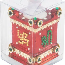 Gopal Tulsi Diya Set of 1 Pcs Terracotta Table Diya image 3