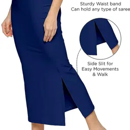 Woo THiNG Stylish saree shapewear Lycra Blend Petticoat image 4