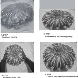 pillowwala Microfibre Cushion Pack of 2 Solid image 4