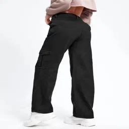 high waist Women Cargos image 4