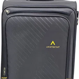 aristocrat Soft Body Set of 2 Luggage 4 Wheels - FORT NXT ( SMALL , MEDIUM SIZE ) - Grey image 2