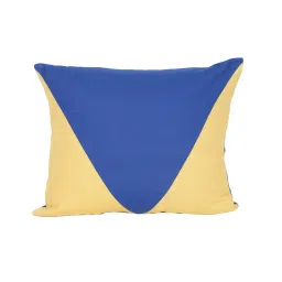 house this Blue 100% Cotton Striped 16x16 inches Cushion Covers (Set of 3) image 3