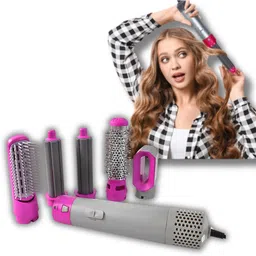 PROSPERA Best Price 5 in 1 Hair Dryer Air Brush Styler Hair Styler-picture-10