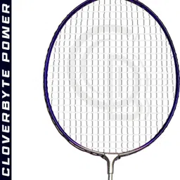 cloverbyte POWER Purple Steel LightWeight Badminton Racquet 1 Pair with 3 pc Shuttles & Bag Badminton Kit image 4