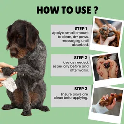 pawpulse Paw Cream Balm for Dogs and Cats 50gm, 100% Natural Care for Cracked & Dry Paws, Pet Spa Kit image 5