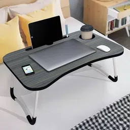 mayko & bayko Foldable multipurpose Table Wood Portable Laptop Table image 2