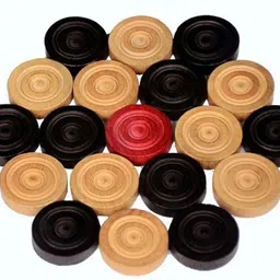 gols 20' Inch Carrom Board With Wood Coins 8 cm Carrom Board image 4
