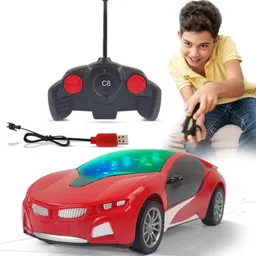 FK_Chargeable 3D Remote Control Lighting Famous Car for 3+ Years Kids F10-image-1