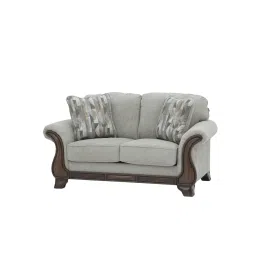 royaloak Amber Fabric 2 Seater Sofa In Grey Color image 4