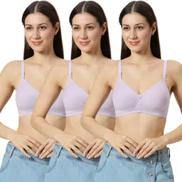 Pack of 3 Women Everyday Lightly Padded Bra-image-26