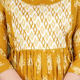 murli kurti Printed Pure Cotton Stitched Flared/A-line Gown image 3