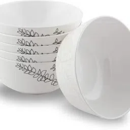 Melamine Cereal Bowl Food Grade | Bowl Set (4 inches) – Breeze |Tableware, Glazed finish-image-1