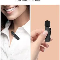 bass bling ® Noise Reduction Lapel Mice -Shoots,Youtubers, Video Recording Microphone image 2