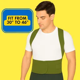 plovo Premium Posture Corrector for Men – Back Brace for Pain Relief & Support Posture Corrector image 3
