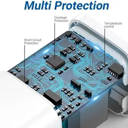 MAK 33 W SuperVOOC 2 A Wall Charger for Mobile with Detachable Cable image 2