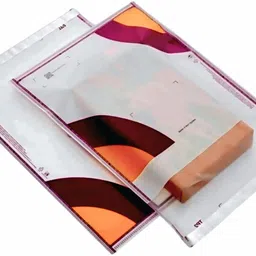 trendyns MEESHO TRANSPAERENT COURIER/POLYBAG|SECURITY BAG|BARCODED 10*14 POLYBAG Security Bag-picture-23