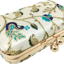 gentrend Party Cream, Multicolor Clutch image 4