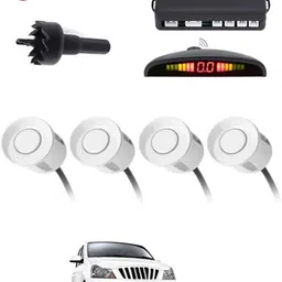 zplus 4White Parking Sensor With LED Display Increased Safety For Car-325 Safety of Passengers/Car One Alarm Kit-1651 Parking Sensor-picture-44