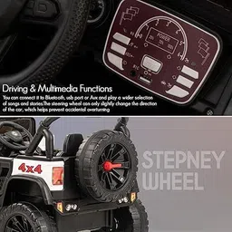 ayaan toys Kids Battery Operated Car for Kids Rechargeable Car for Kids Electric car Jeep Battery Operated Ride On image 4