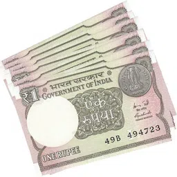 1 Rs. Paper Printed Currency 10 Notes Modern Coin Collection-image-18