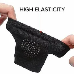 sbts Breathable Comfortable Knee Cap for Kids_294 Multicolor Baby Knee Pads image 2