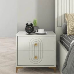 casacraft from pepperfry Casada Bed Side Table In Pumic Grey Finish-picture-5
