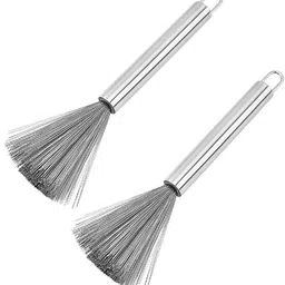 valsheri MULTIPURPOSE STAINLESS STEEL POTS PANS CLEANING BRUSH Microfibre Wet and Dry Brush-picture-19