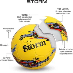 nivia Storm Football - Size: 5 image 3