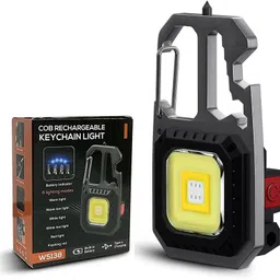 xydrozen 7-Modes LED Small Pocket Keychain Torch 5 hrs Torch Emergency Light-picture-12