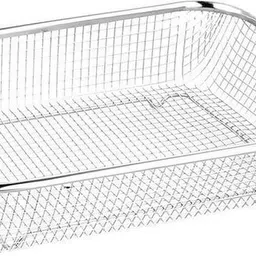 aryamurti Drain Basket Steel Big Drip Tray Kitchen Drying Stand Mesh Sink Rectangle Basket Collapsible Strainer-picture-15