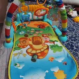 Raaz_Kick and Play Piano Baby Mat for Newborns with Hanging Toys and Lights-image-55