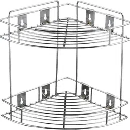 kombuis kitchenware Containers Kitchen Rack Stainless Steel Multipurpose Wall Mount Single Layer Rack Kitchen Rack Steel-picture-21