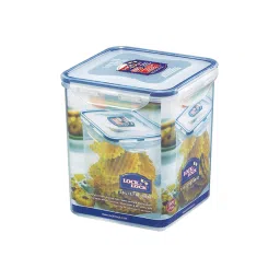 lock n lock Classic 2.6 Litres Transparent Plastic Airtight Food Storage Container With Leak Proof Lid image 2