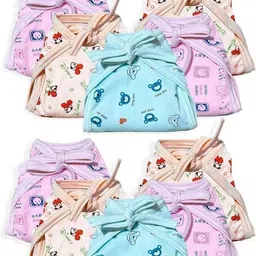bb hosiery Baby Cotton Premium Quality Nappies Washable Reusable Diaper(Multi 0-6 Months) image 2