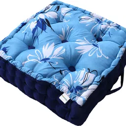 homestic by Kuber Industries Microfibre Floral Chair Pad Pack of 1 image 3